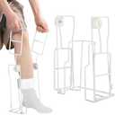 Stocking Donner Adaptive Dressing Aid, Sock Assist Device with Foldable Handle, Stocking Aid Tool for Seniors, Limited Mobility, Easy to Use, Fit 16" Calf Circumference