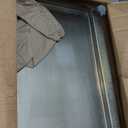 Stainless Steel Griddle Plate for Charcoal/Gas Grill, Flat Top Griddle with Even Heating for BBQ, Camping, Tailgating and Parties, 17" x 13" Silver