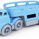 Green Toys Car Carrier, Blue - Pretend Play, Motor Skills, Kids Toy Vehicle. No BPA, phthalates, PVC. Dishwasher Safe, Recycled Plastic, Made in USA. (Standard)