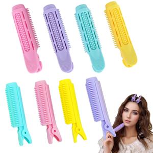 Volumizing Hair Clips, 10PCS Root Clips for Fluffy Hair, Instant Volumizer for Women, Upgrade Natural Fluffy Volumizer Clips (Blue, Yellow, Pink, Purple, Medium)