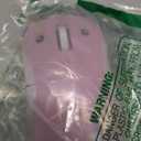 memzuoix 2.4G LED Wireless Mouse, Rechargeable Ergonomic Mouse with Detachable Cover, 1200 DPI Portable Optical Computer Mouse with USB Receiver for Laptop, PC, Desktop and MacBook, 5 Buttons-Pink