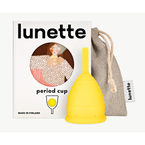Lunette Period Cup Yellow Size 1