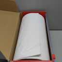 Plastic Table Cloth, 310 Ft X 54 in Disposable Tablecloth White Plastic Tablecloth with Any Cut Sliding Cutters Premium Table Cover Roll for Picnics, Parties, Birthdays, Weddings