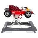 Smart Steps Trend 5.0 Activity Walker with Removable Toy Bar (Lights and Sounds), Adjustable Height and Flat Fold Frame for Storage, Ages 6 Months +, Speedster Red