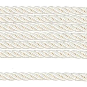 Fenghuangwu 10 Yards / 1cm Twisted Rope Cord Trim Nylon Rope Thread String for DIY,Home Decor,Sofa Furniture Decoration- Beige