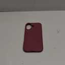 GUAGUA for iPhone 17 Case Liquid Silicone Silky Soft Gel Rubber Slim Thin Microfiber Lining Cushion Texture Cover Shockproof Protective Phone Case for iPhone 17 6.3 inch, Plum Red