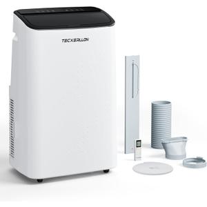 15000 BTU Portable Air Conditioners Cools Up to 800 Sq.Ft, 4-IN-1 Self-Evaporating Portable AC Unit with Dehumidifier, Fan, Sleep Mode, 24-Hour Timer, Remote Control for Large Room, Office