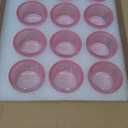 24 Pcs Ribbed Clear Votive Candle Holders  Glass Tea Light Candle Holder for Weddings, Baby Showers, Home Decor, Party Centerpieces, and Table Decoration