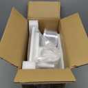 12" Ultra Quiet Bathroom Exhaust Fan with 6500K LED Light, 1.0 Sone 120 CFM, 10x10 Mount, 1500 LM Ceiling Ventilation Fan, Energy Efficient (5500K LED-W)