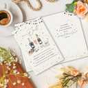3 x Poem Father's Day Card for Dad, Heartfelt Father's Day Card Gift for Daddy, Happy Father's Day Card from Daughter Son, What is a Dad?, (Mix Postcards)