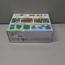 Logic Road Builder Games Toys: STEM Toys for 4 Year Old Kids, Montessori Board Game Brain Teaser Puzzles Preschool Learning Activities Educational Toy for Toddler Ages 3 5 6 7 8-12 Gifts(Green 32PCS)