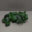 CQURE 12 Pack 84Ft Eucalyptus Garland, Artificial Eucalyptus Leaves Table Greenery Garland Wreath Vines for Wedding Party Table Fireplace Bedroom Wall Room Decor