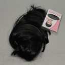 14 inches Halloween Party Short Straight Black Bob Hair Wigs