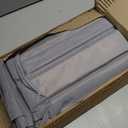 0.75-Inch Standard Mattress Support Wooden Bunkie Board/Slats with Cover, Full, Grey