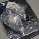 Pinkunn 40 x 48 Inch Office Cubicle Curtain with Stainless Steel Self Adhesive Hook Portable Privacy Door Partition Room Office Divider(Black)