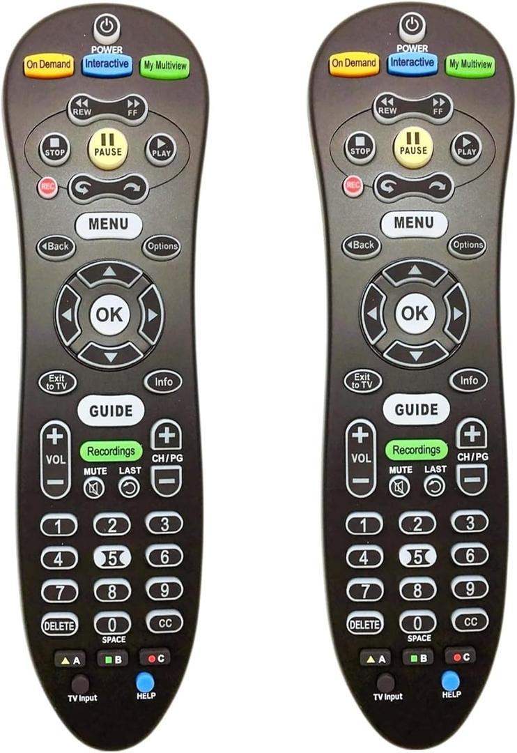 Universal Remote Control, S30 Remote Control, Multi-Function Digital Controls-2pack