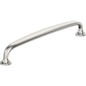 Amerock BP36796PN | Renown 6-5/16 inch (160 mm) Center to Center Polished Nickel Cabinet Pull | Kitchen Cabinet Hardware | Furniture Hardware | Drawer Handle