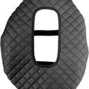 Tressify Silverado Arm Rest Cover, Pu Leather, Black