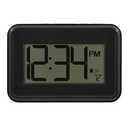 SEDLAV Digital Black Desk Alarm Clock with Timer - Sleek and Functional Timekeeper