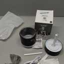 Portable Mini Cool Mist Humidifier, 500ml USB Personal Desktop Humidifier for Baby Bedroom Travel Office Home, Auto Shut-Off, 2 Mist Modes, Super Quiet (Black)