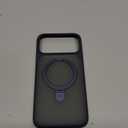 TORRAS Stronger Magnetic & Shockproof for iPhone 17 Pro Max Case, Fit for MagSafe, Military Grade Drop Protection, Camera Control, DIY Button, Slim for iPhone 17 Pro Max Case Translucent Matte Black