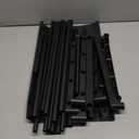 PeacefulHues 3Tier Over the Toilet Storage, Metal Bathroom Shelve, Over Toilet Bathroom Organizer Storage Rack, Space Saver Freestanding Shelf for Restroom Laundry Balcony Room