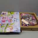 BRICK STORY Dream Girls Friends Shopping Mall Building Set 808 Pieces, with Supermarket and Restaurant Building Playset, 4 Mini Toy Figures, Girls Friends House Building Toys for Kids Age 6-12 8-14