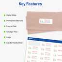 Avery Easy Peel Printable Address Labels with Sure Feed, 1" x 2-5/8" Customizable Stickers, White, 3,000 Blank Mailing Labels, Great for Mailing, Shipping, and More (8460)