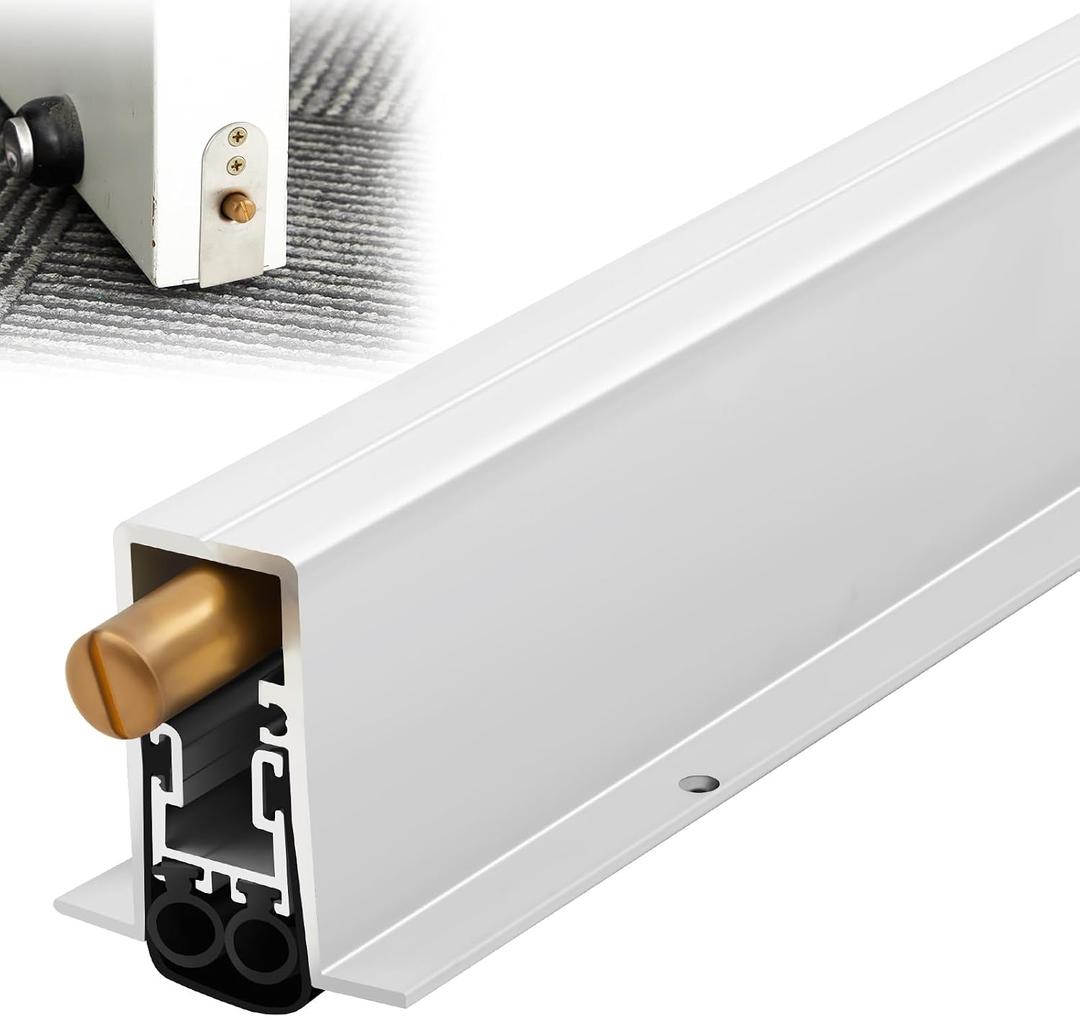 Yaocom 1 Pack 36 Inch Automatic Door Seal, Aluminum Automatic Door Sweep