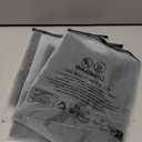 3 x Women's Mesh Lingerie Fishnet Babydoll Mini Dress Bodysuit See Through Shirts Long Sleeves Lingerie Bodysuit Cover Up (Black)