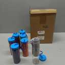 Peryiter 20 Pack Bulk Cooling Towels for Neck and Face Ice Towel Quick Drying Sweat Towels Breathable Portable Yoga Towels with Storage Lanyard Bottle for Fitness Yoga 10 Colors (39 x12 Inches)