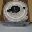 Ourokhome Salad Spinner Lettuce Dryer, One-handed Easy Press Large Vegetable Dryer Salad Mixer with Comfortable and Retractable Pusher and Brake Button for Greens, Herb, Berry, Fruits, 3.8 QT, Black