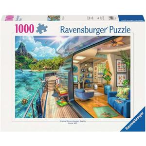 Ravensburger Tropical Island Charter 1000 Piece Jigsaw Puzzle for Adults - 12000413 - Handcrafted Tooling, Made in Germany, Every Piece Fits Together Perfectly