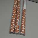 HAOKHOME Peel and Stick Wallpaper Boho Modern Dots Wall Paper Removable for Bathroom Caramel/White Contact Paper 17.3in x 9.8ft