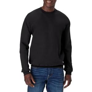 Hanes mens Ultimate Sweatshirt, Heavyweight Fleece Sweatshirt, Crewneck Pullover for Men Large