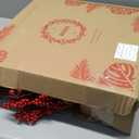 24 Inch Christmas Wreath for Front Door Artificial Christmas Wreath Decor with Pine Needles,Berries,Bow,Red Decorations Accents, Perfect for Indoor/Outdoor Christmas Decor(with Hook)