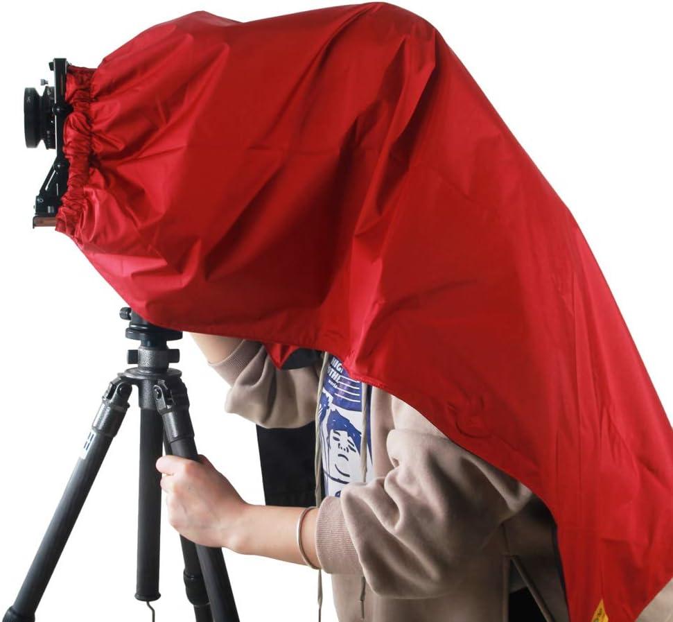 eTone Red Black Professional Focusing Hood Dark Cloth for 4x5 Large Format Camera Warpping Protection