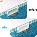 2 Pack Pool Skimmer Guard Kit Swimming Spring Action Net System Pool Skimmer Net Leaf Catcher Shield for Removing Leaf and Debris from In-ground or Above Ground to Prevent Blockage
