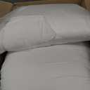 MIULEE Throw Pillows Inserts, Pack of 4 20x20 Inch 100% Virgin Fiber Filling Bed Couch Pillows