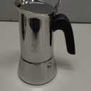 Bialetti - New Venus Induction, Stovetop Coffee Maker, Suitable for all Types of Hobs, Stainless Steel, 4 Cups (5.7 Oz), Silver