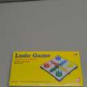 Ludo Game Board Set -9.5, Magnetic Folding Travel Classic Strategy Game (Rounded Corner)