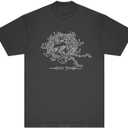 Grateful Dead Unisex Adult 60 Years in Space T-Shirt (Gray, XXL)