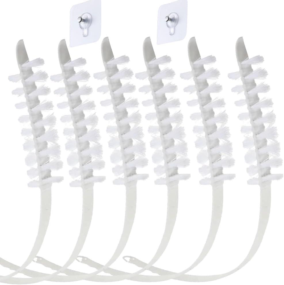 Drum Cleaning Brush New - Portable Washing Machine Cleaner for Flat Slot Cleaning (6 pcs)