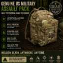 Genuine U.S. Military Assault Pack OCP Multicam Backpack – MOLLE Compatible Tactical 3 Day Rucksack Hydration Ready Army Field Pack for Hiking Camping Hunting Bug Out Gear