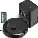 iRobot Roomba 105 Vac Robot Vacuum with AutoEmpty Dock - Self-Empties for 75 Days, Easy to use, Intense Power-Lifting Suction, LiDAR Navigation, Multi-Surface Cleaning, Cleans in Neat Rows