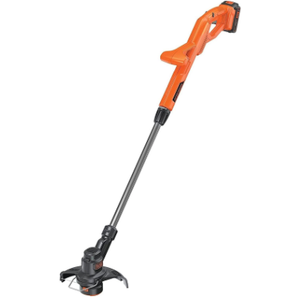 BLACK+DECKER 20V MAX String Trimmer Edger Cordless, 10-Inch Electric Weed Wacker (LST201)