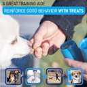 2 x Dog poop bag holder-2 in 1 Dog Waste Bag holder Comes with pet snack box for Leash Lightweight Pet Waste Bag DispenserEquipped with nylon rope and buckle (Excluding dog waste bag)(Green+Purple)