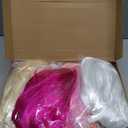 PLULON 14 Pieces Colorful Wigs, Party Wigs and Sunglass Set, Neon Short Bob Wig Sunglass Pack Costume Colorful Cosplay Wig Daily Party Hairpieces Bachelorette Halloween Costume