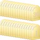 uxcell 30pcs 4.8 x 7 Inch Gold Arch Acrylic Sign with Stand, Acrylic Arch Table Number Holders for Wedding Table Centerpiece DecorationNumber 1-30