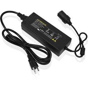 180W AC to DC Converter, 110V to 12V 15A Car Cigarette Lighter Socket AC/DC Adaptor Power Supply for Car Refrigerator, Tire Inflator, Vacuum Cleaner and Other Devices 7.2FT